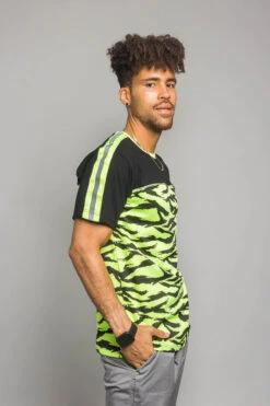 Reflective Tiger Striped T-Shirt 22 Reflective Tiger Striped T-Shirt -Victorious TS7320 NYL 4