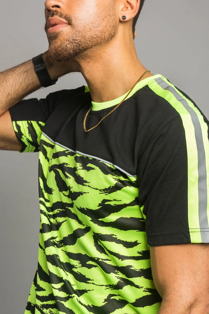 Reflective Tiger Striped T-Shirt 13 Reflective Tiger Striped T-Shirt - Image 11