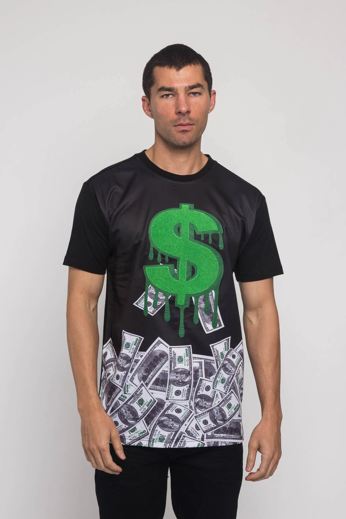 Chenille Dollar Sign T-Shirt 4 Chenille Dollar Sign T-Shirt - Image 2