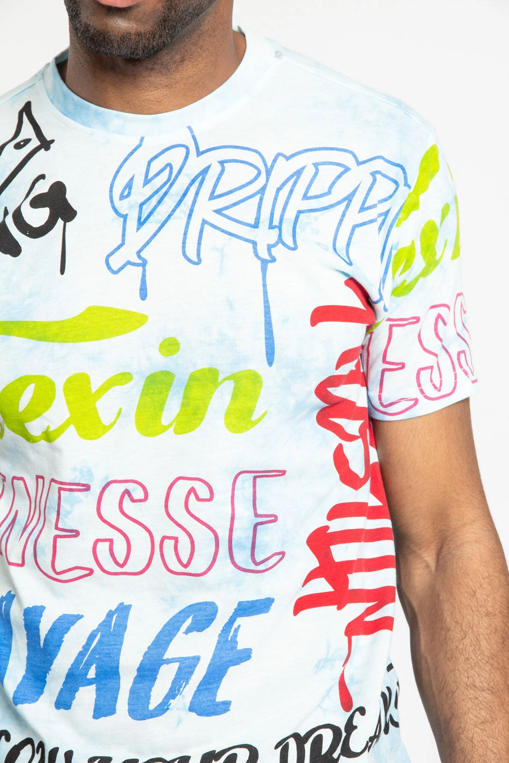 Tie Dye Graffiti T-Shirt 8 Tie Dye Graffiti T-Shirt - Image 7