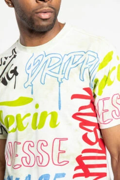 Tie Dye Graffiti T-Shirt 24 Tie Dye Graffiti T-Shirt -Victorious TS7351 LME 6