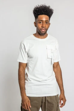 Utility Pocket T-Shirt 22 Utility Pocket T-Shirt -Victorious TS7356 WHT 1