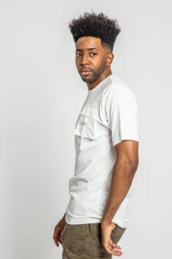 Utility Pocket T-Shirt 33 Utility Pocket T-Shirt -Victorious TS7356 WHT 2