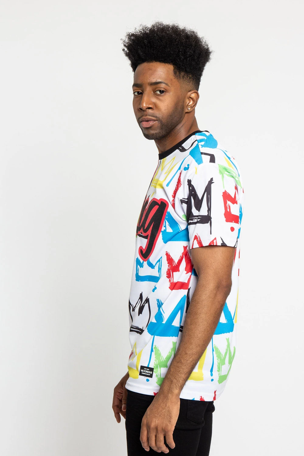 Crown Graffiti T-Shirt 10 Crown Graffiti T-Shirt - Image 8