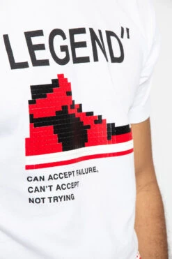Legend Lego Pixel T-Shirt -Victorious TS7375 WHT 6