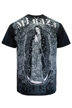Lady Of Guadalupe Raza -Victorious TS7387 BLK 2