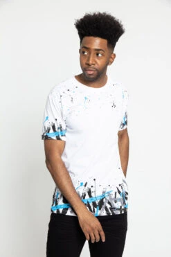 Graffiti Paint T-Shirt -Victorious TS7388 WBL 1