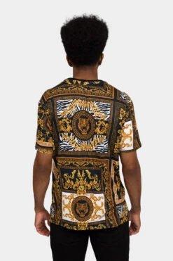 Luxury High Fashion T-Shirt -Victorious TS7391 BLK 3