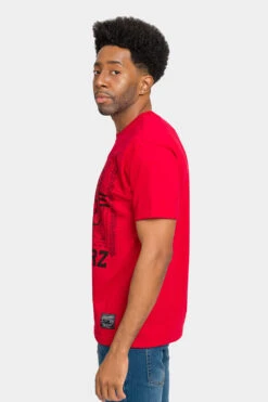 Rhinestone Studded 69 Playerz T-Shirt -Victorious TS7399 RED 2