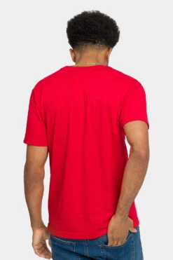 Rhinestone Studded 69 Playerz T-Shirt -Victorious TS7399 RED 3