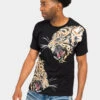 Fierce Tiger T-Shirt -Victorious TS7406 BLK 1