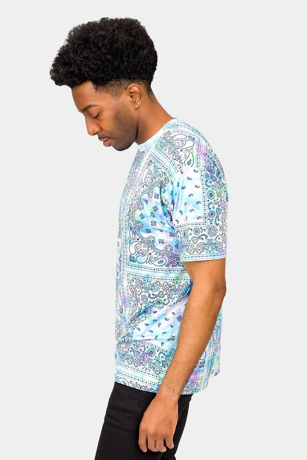 Bandana Paisley Tie Dye T-Shirt 4 Bandana Paisley Tie Dye T-Shirt - Image 2