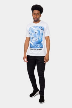 Long Live The King Graphic Tee -Victorious TS7409 WHT 5