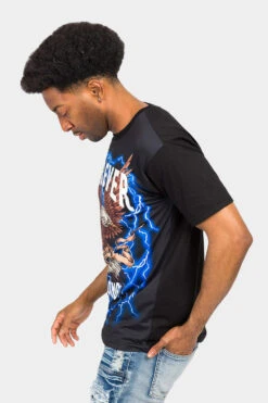 Forever Strong Eagle T-Shirt -Victorious TS7434 BLK 2