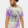High Life Tie Dye T-Shirt -Victorious TS7440 PUR 1