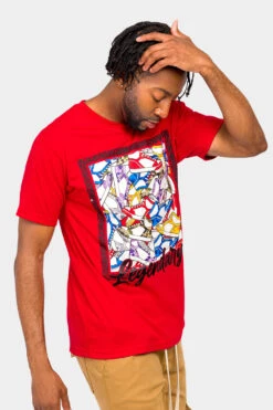Legendary Shoes T-Shirt -Victorious TS7443 RED 4