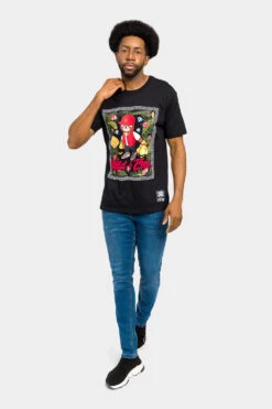 Wild And Free Bear T-Shirt -Victorious TS7445 BLK 5