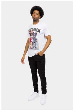 Future Bear T-Shirt -Victorious TS7456 WHT 5