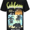 West Coast California Graphic T-Shirts 2 West Coast California Graphic T-Shirts -Victorious TS7474 BLK 1