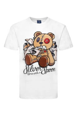 Born With A Silver Spoon T-Shirt 2.0 20 Born With A Silver Spoon T-Shirt 2.0 -Victorious TS7494 WHT FRONT