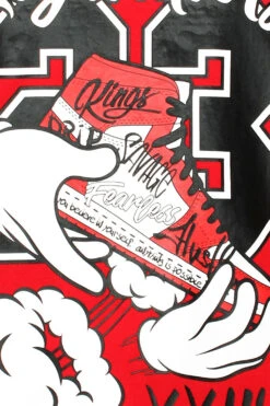 Men's Legendary Shoes Graphic T-Shirts -Victorious TS7504 RED 2