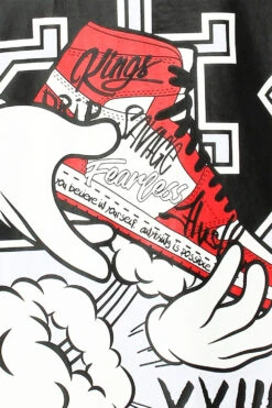 Men's Legendary Shoes Graphic T-Shirts -Victorious TS7504 WHT 2