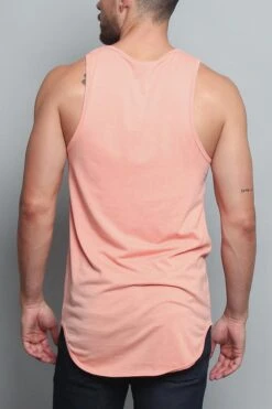Basic Long Length Curved Hem Tank Top (New 2018 Colorways) 29 Basic Long Length Curved Hem Tank Top (New 2018 Colorways) -Victorious TT47 CRL 3