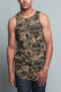 Basic Long Length Curved Hem Tank Top (New 2018 Colorways) 37 Basic Long Length Curved Hem Tank Top (New 2018 Colorways) -Victorious TT47 NOC 1