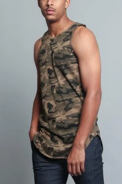 Basic Long Length Curved Hem Tank Top (New 2018 Colorways) 38 Basic Long Length Curved Hem Tank Top (New 2018 Colorways) -Victorious TT47 NOC 2