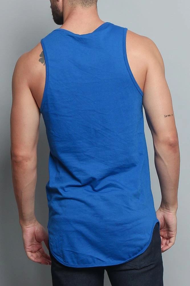 Basic Long Length Curved Hem Tank Top (New 2018 Colorways) 5 Basic Long Length Curved Hem Tank Top (New 2018 Colorways) - Image 3