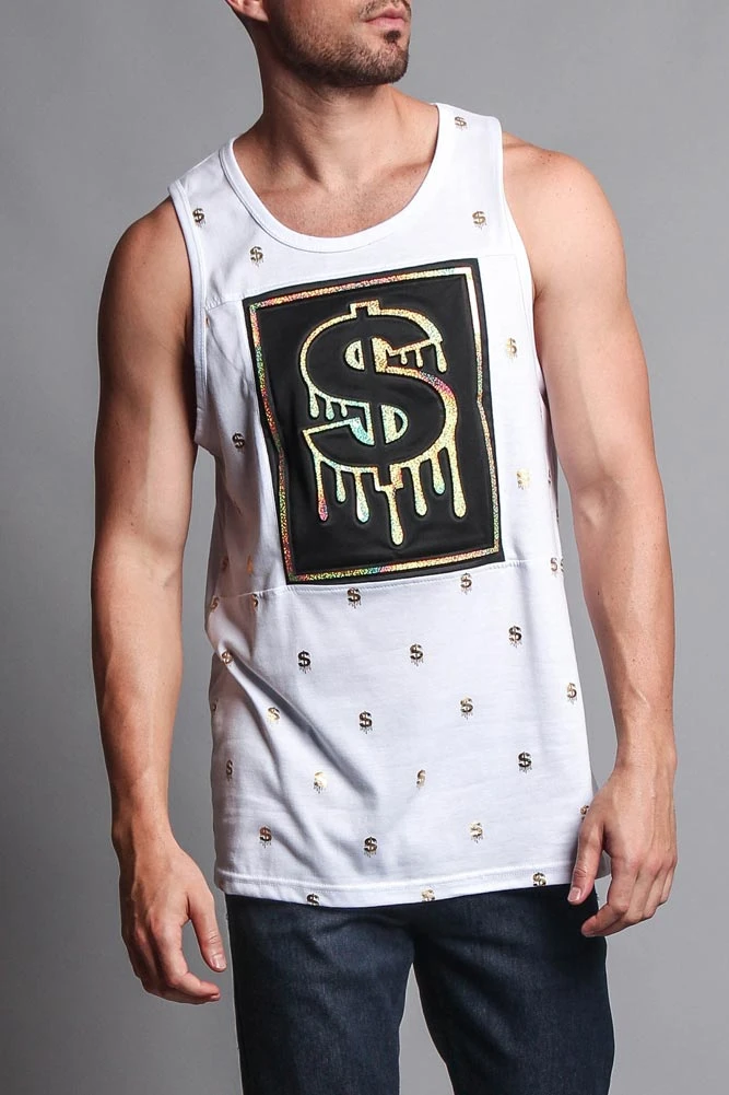 Chrome Money Tank Top 12 Chrome Money Tank Top - Image 10