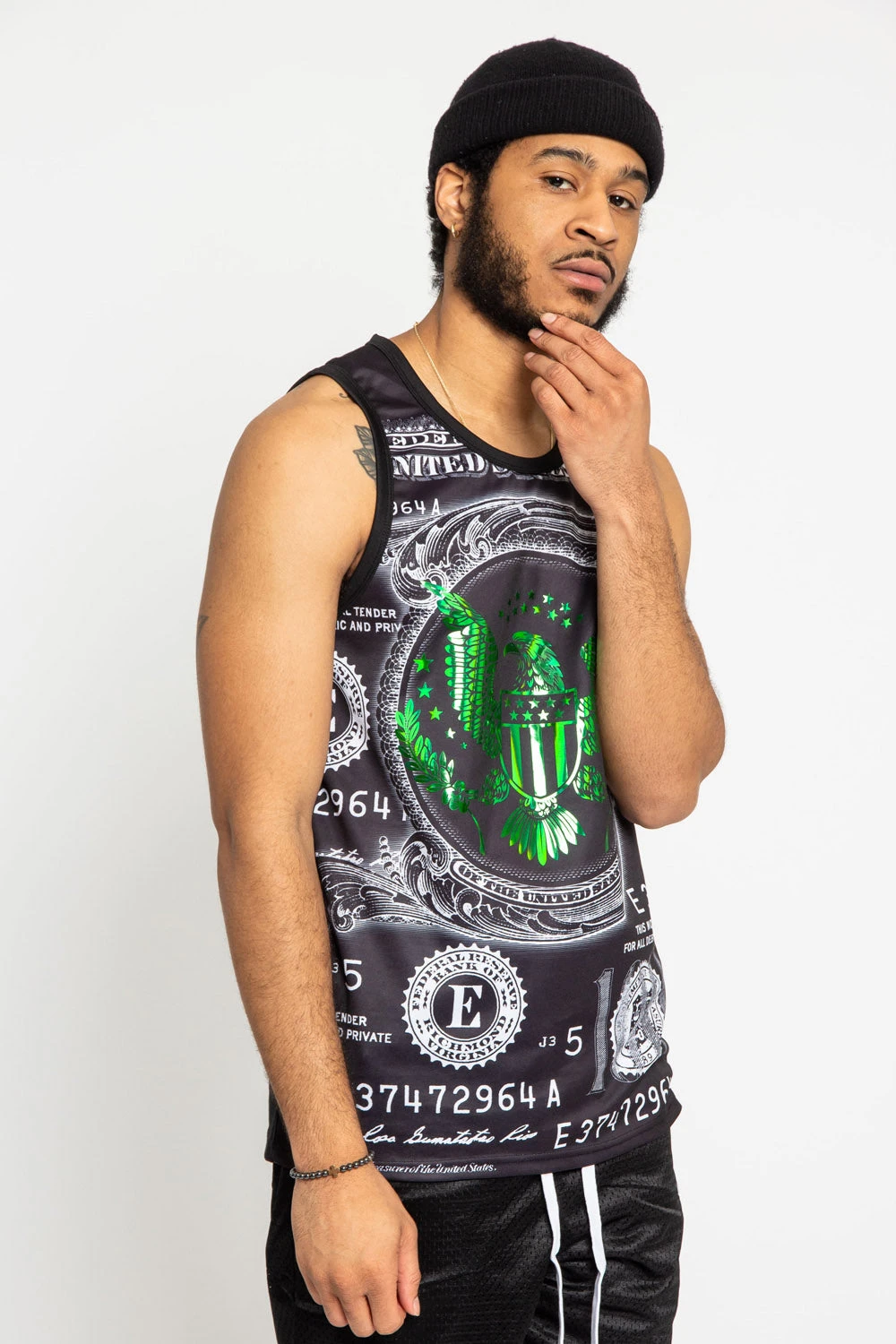 Iridescent Money Tank Top 7 Iridescent Money Tank Top - Image 5