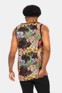 Floral Tiger Tank Top 14 Floral Tiger Tank Top -Victorious TT95 CAM 3