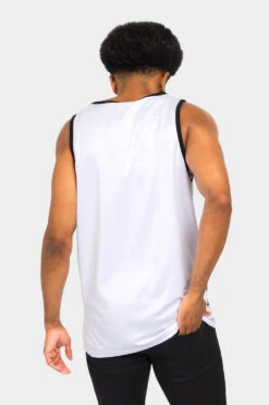 Fierce Tiger Tank Top -Victorious TT98 WHT 3